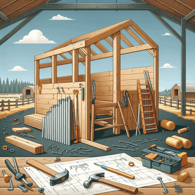 Gør-det-selv: Byg din egen hesteboks fra bunden